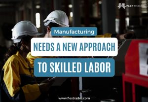 Skilled tradespeople working in a U.S. steel manufacturing facility to meet rising production demands.